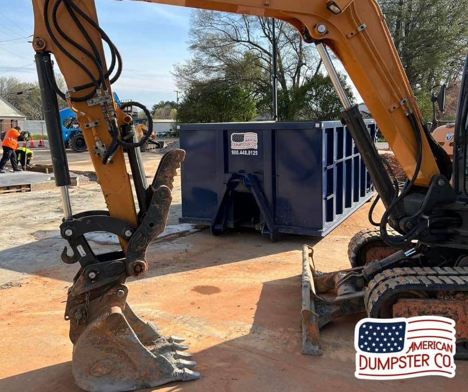 Construction Dumpster American Dumpster Services in Chattanooga Tennessee